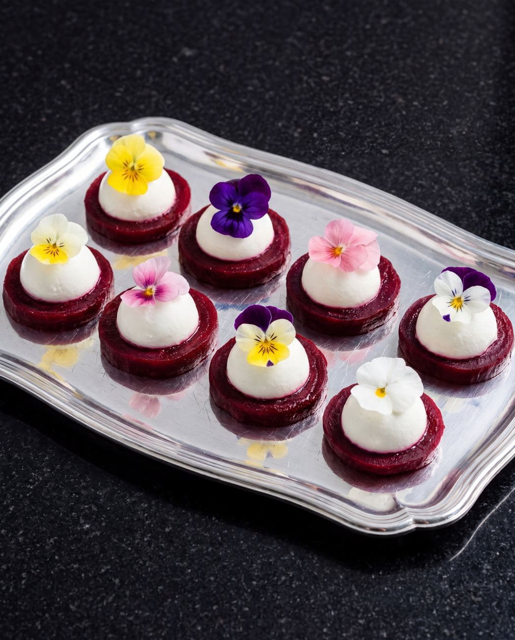Amuse-bouches pour une table privée